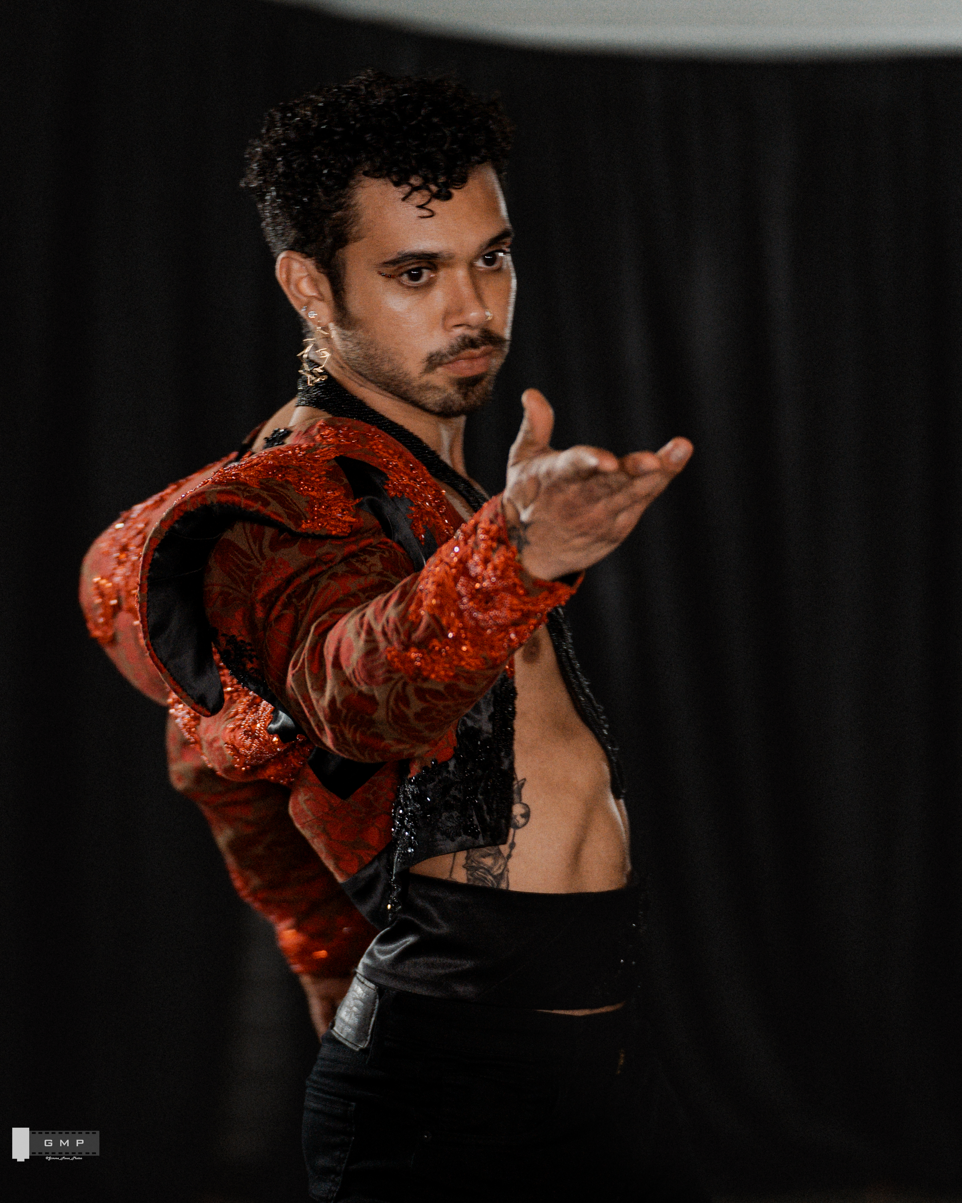 NABUHA red brocade jacket